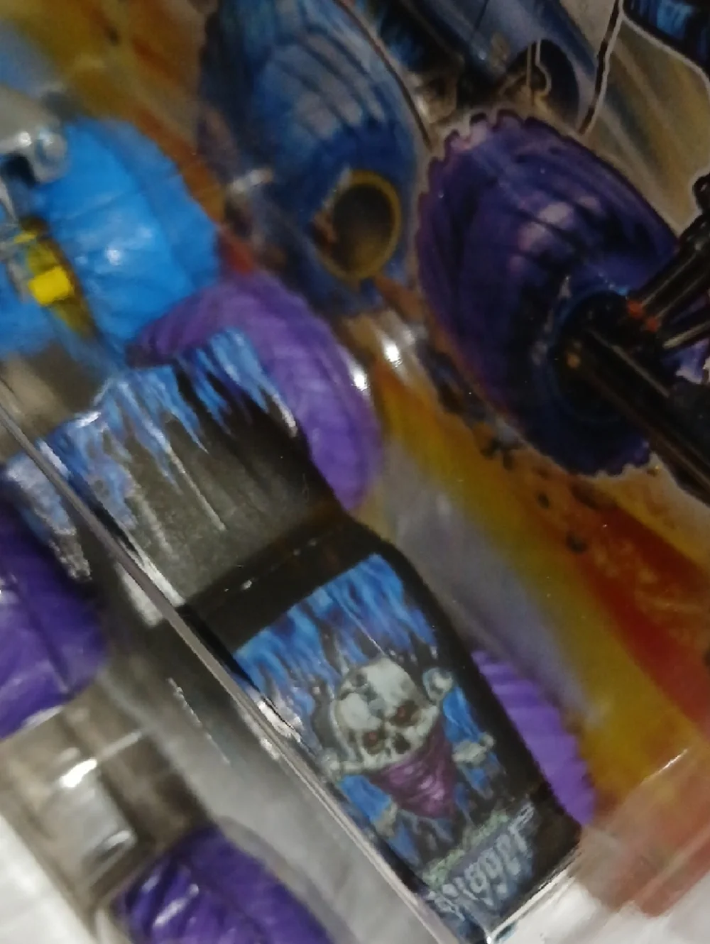 Grave Digger vs Son-Uva Digger 2-Pack Monster Jam Toy Trucks - Blue & Purple